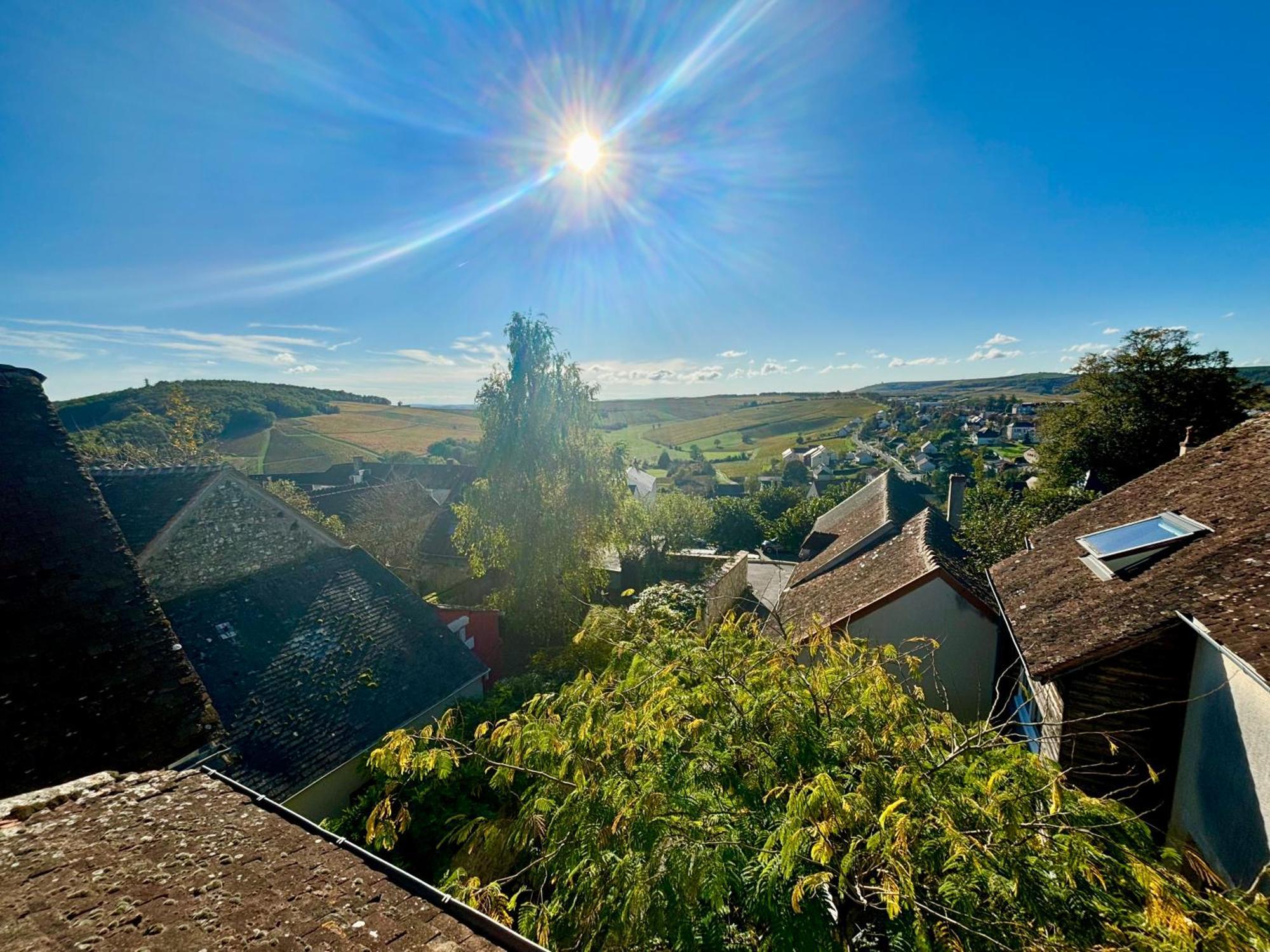 Appartement Cosy Vue Sur Le Vignoble Sancerre Kültér fotó